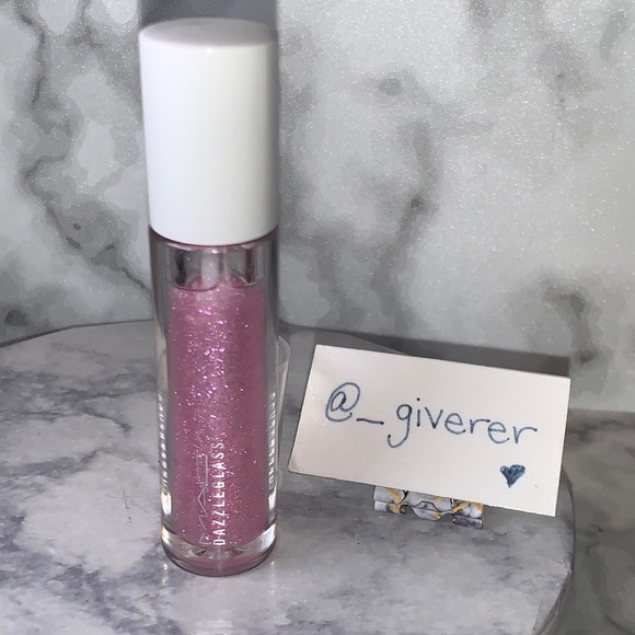 4x Pink Lip Set MAC DAZZLEGLASS & CREMESHEEN GLASS Limited Edition - Picture 4 of 17